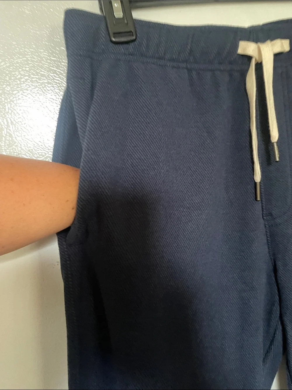 J. Crew Men’s Small New Navy Blue Jogger 2 Pocket Comfort Everyday Wear Pant